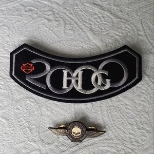 Harley-Davidson Harley Owners Group 2000 Patch & Pin